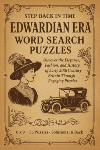 Edwardian Era Word Search Puzzle